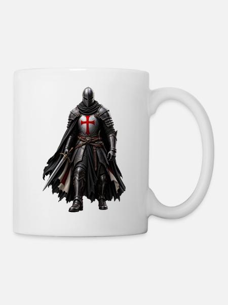 CABALLERO_TEMPLARIO - Tasse - Weiß