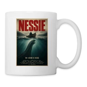 Nessie-Tiefsee-Legende - Tasse - Weiß - Rechts