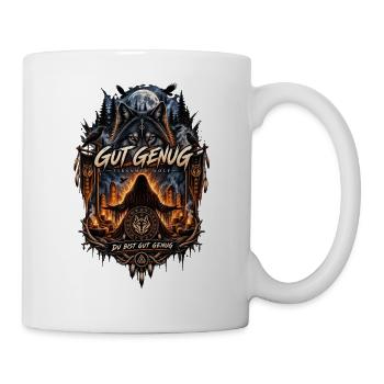 Gut Genug Einsamer Wolf - Tasse - Weiß - Rechts