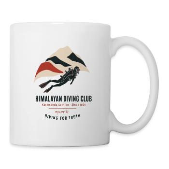 Himalayan Diving Club – Diving for Truth - Tasse - Weiß - Rechts