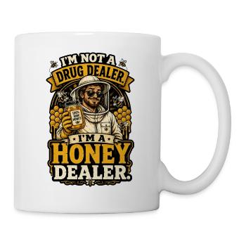 Honey Dealer Beekeeper - Tasse - Weiß - Rechts