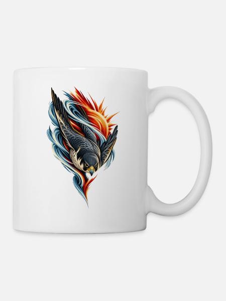 Falke - Tasse - Weiß
