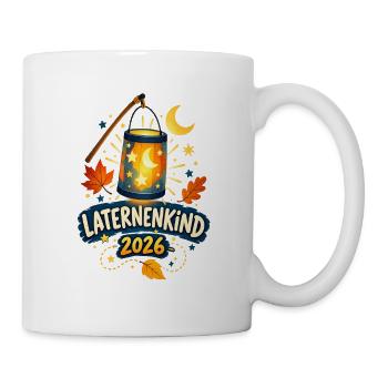 Laternenkind 2026 - Tasse - Weiß - Rechts