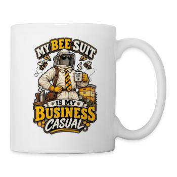 Beekeeper Bee Suit - Tasse - Weiß - Rechts