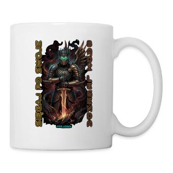 Cyber Knight Legende - Tasse - Weiß - Rechts