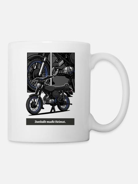 S51 (blau) // Illustration - Tasse - Weiß