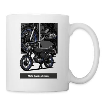 S51 (blau) // Illustration - Tasse - Weiß - Rechts