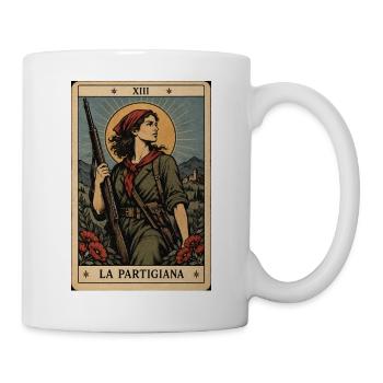 la_partigiana - Tasse - Weiß - Rechts