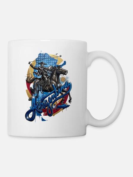 Gaucho Argentina - Tasse - Weiß