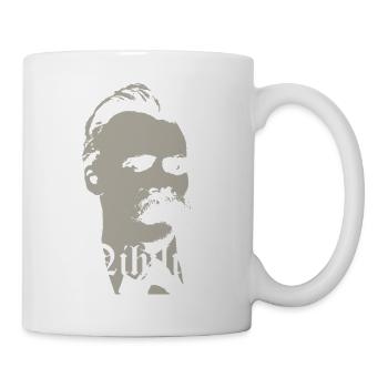 Nihilistische Nietzsche - Tasse - Weiß - Rechts