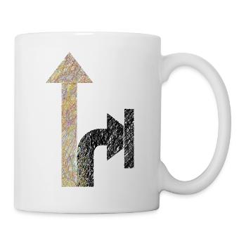 Zeichensetzung - Tasse - Weiß - Rechts