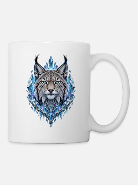 Luchs - Tasse - Weiß