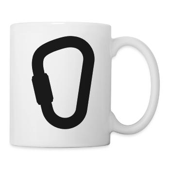 Ikone der Kletterkarabinerlinie - Tasse - Weiß - Rechts