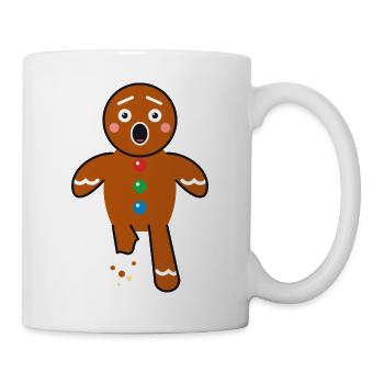 Keks - Tasse - Weiß - Rechts