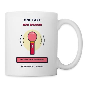 FakeOne - Tasse - Weiß - Rechts