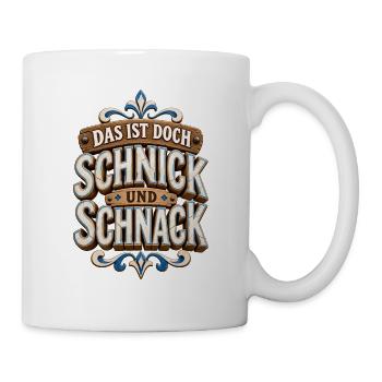 Schnick und Schnack – Bayern Vintage - Tasse - Weiß - Rechts