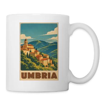 Umbrien - Tasse - Weiß - Rechts