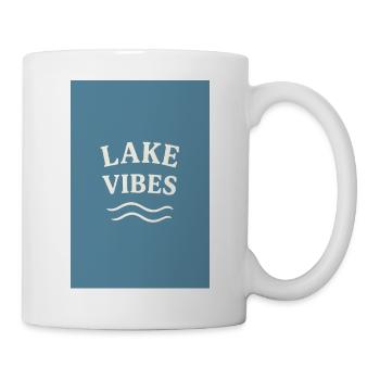 Lake Vibes - Tasse - Weiß - Rechts