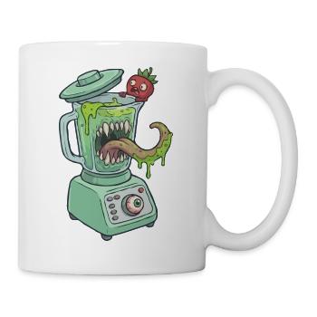 Monster Standmixer - Tasse - Weiß - Rechts