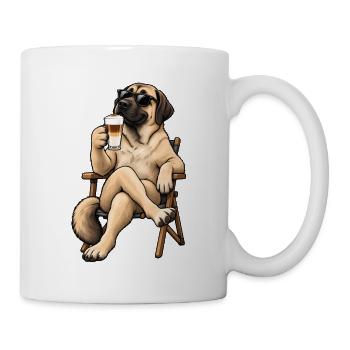 Kangal mit Latte Macchiato - Tasse - Weiß - Rechts