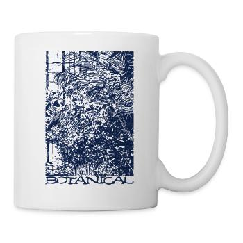 Botanisch - Tasse - Weiß - Rechts