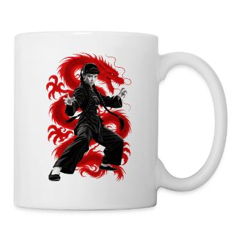 TÖDLICHER SCHLAG - Tasse - Weiß - Rechts