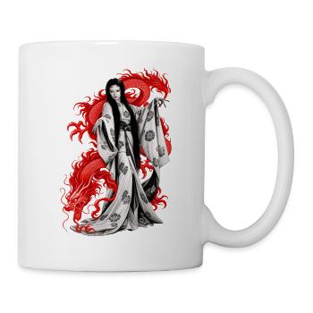 WEISSE SUKKUBUS - Tasse - Weiß - Rechts