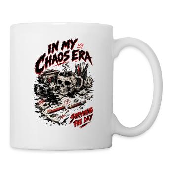 In My Chaos Era: Survival Ink - Tasse - Weiß - Rechts