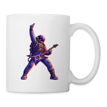 KOSMISCHER ROCKER | Raised Pick Finale - Tasse - Weiß - Rechts