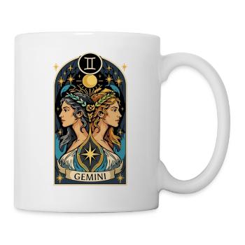 ZWILLINGE STERNZEICHEN - Tasse - Weiß - Rechts