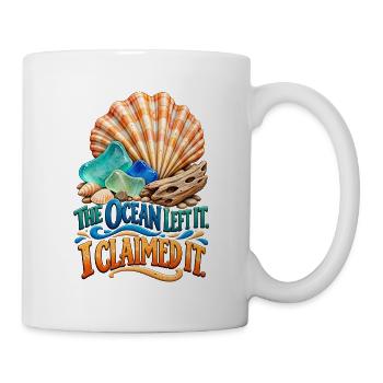 Beachcomber Ocean Treasure Humor - Tasse - Weiß - Rechts