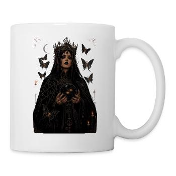 Dunkle Königin der Nachtreiche - Tasse - Weiß - Rechts