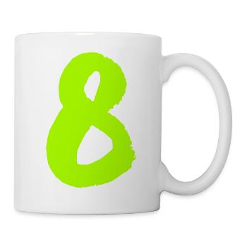8 - Tasse - Weiß - Rechts