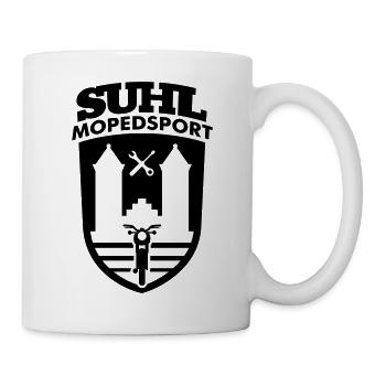 Suhl Mopedsport S50 S51 v.2 (Farbe änderbar) - Tasse - Weiß - Rechts
