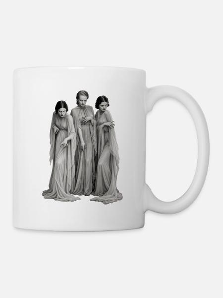DREI GLEICHE - Tasse - Weiß