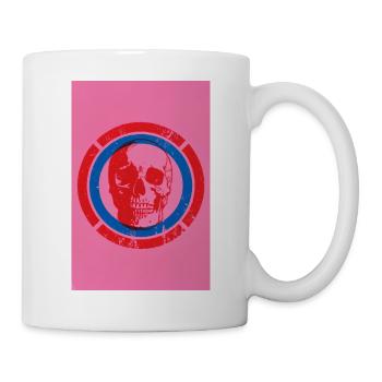 Pink Skull - Tasse - Weiß - Rechts