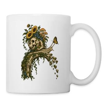 Schneckengarten - Tasse - Weiß - Rechts