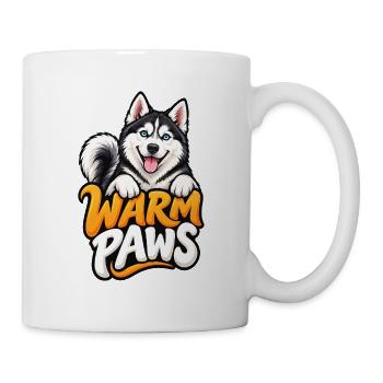 Sibirischer Husky - Tasse - Weiß - Rechts