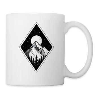 Berge Wandern  - Tasse - Weiß - Rechts