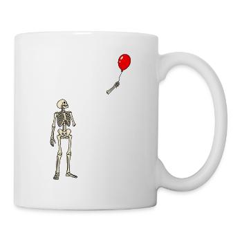 Ballonverlust - Tasse - Weiß - Rechts