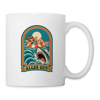Alles gut - Tasse - Weiß - Rechts