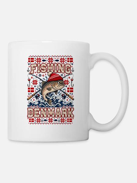 Ugly Christmas Denmark - Tasse - Weiß