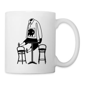 Wandmalereien - Tasse - Weiß - Rechts