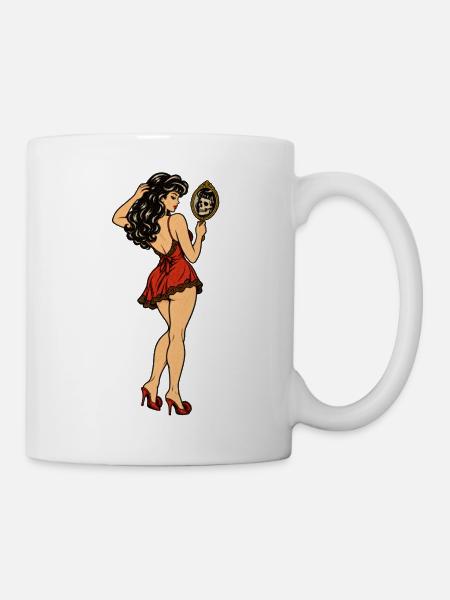 MAKABRE VANITAS - Tasse - Weiß