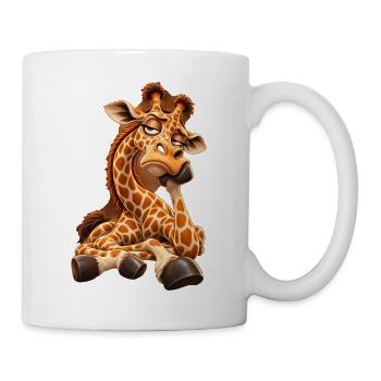 Schlafmütze Giraffencharme - Tasse - Weiß - Rechts