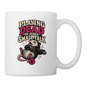 RobVibe Wild Club – Dead Opossum spielen - Tasse - Weiß - Rechts