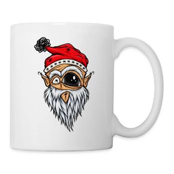 baertiger_weihnachtsmann - Tasse - Weiß - Rechts