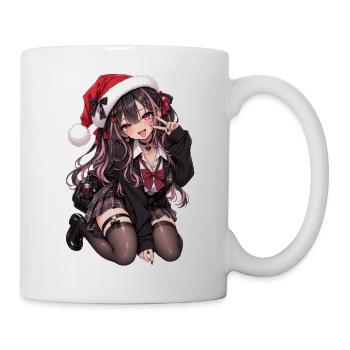Gothic Anime Weihnachtszauber - Tasse - Weiß - Rechts
