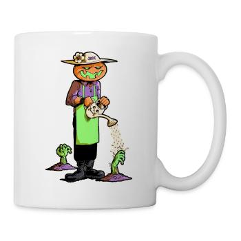 Jack O Lantern Jarinier - Tasse - Weiß - Rechts