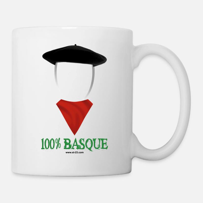 Basque t-shirt - Mug blanc - blanc